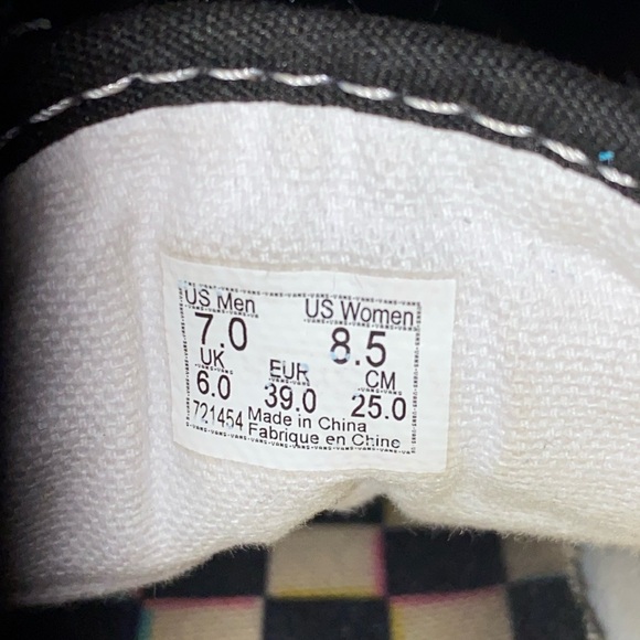 Vans Old Skool Crazy Checks Multi - Picture 7 of 8